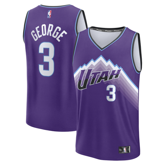 Keyonte George Utah Jazz Fast Break Replica Jersey - Purple - Icon Edition Basketball TJS0571