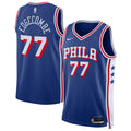 VJ Edgecombe Philadelphia 76ers Unisex Swingman Jersey - Icon Edition - Royal Basketball TJS0666