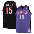 Vince Carter Toronto Raptors M & N Big & Tall 1999/00 Hardwood Classics Swingman Jersey - Purple Basketball TJS0667