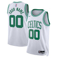 Boston Celtics Unisex Swingman Custom Jersey White - Association Edition Basketball TJS0579