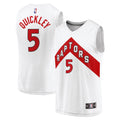 Immanuel Quickley Toronto Raptors Fast Break Player Jersey - Association Edition - White Basketball TJS0653