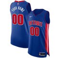 Detroit Pistons Custom Jersey Blue - Icon Edition Basketball TJS0640