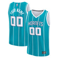 Charlotte Hornets Fast Break Custom Jersey - Icon Edition - Teal Basketball TJS0634