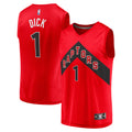 Gradey Dick Toronto Raptors Fast Break Player Jersey - Icon Edition - Red Basketball TJS0611