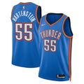 Isaiah Hartenstein Oklahoma City Thunder Unisex Swingman Player Jersey - Icon Edition - Blue Basketball TJS0856