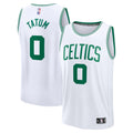 Jayson Tatum Boston Celtics Fast Break Replica Player Jersey - Association Edition - White Basketball TJS0701