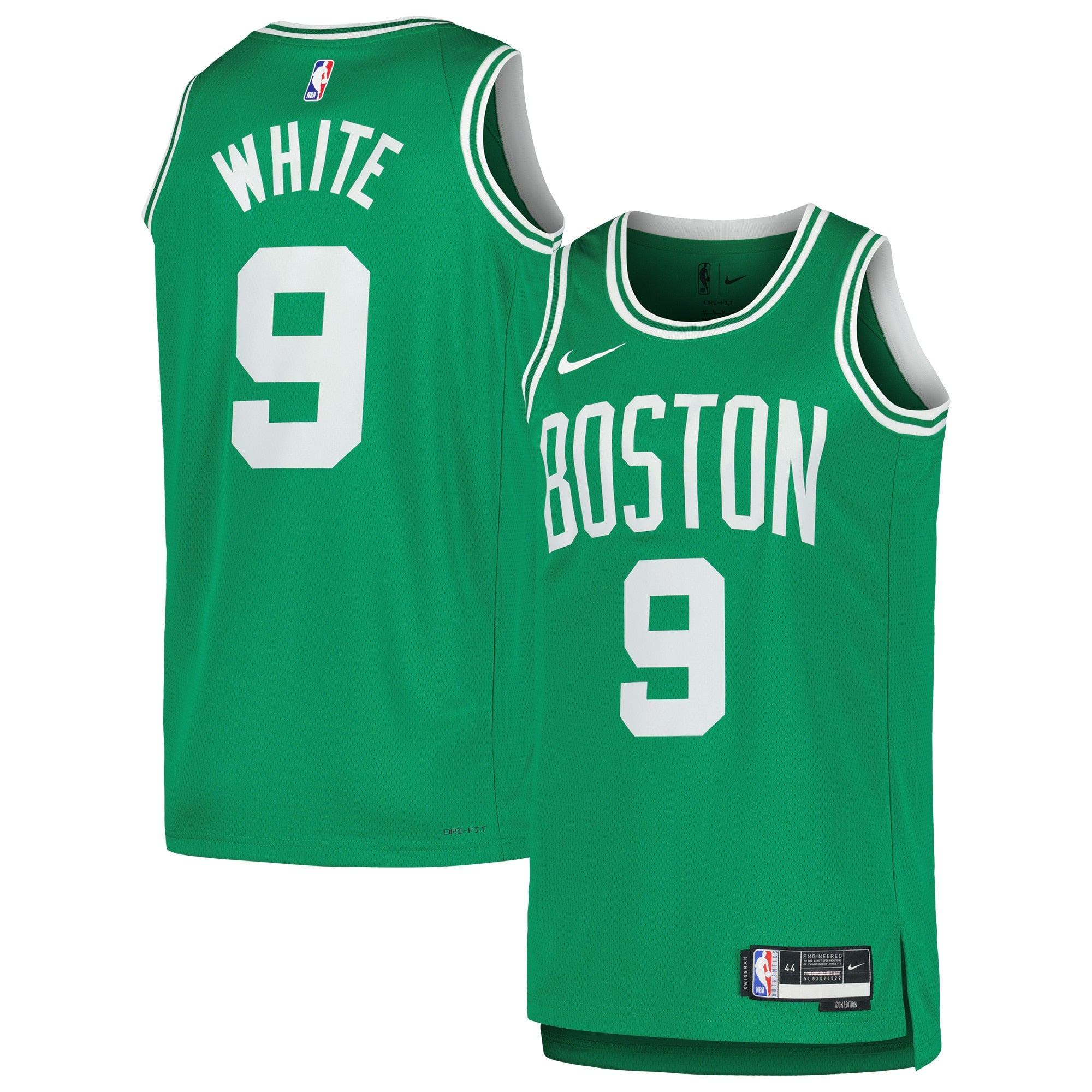 Derrick White Boston Celtics Unisex Swingman Jersey - Icon Edition - Kelly Green Basketball TJS0731