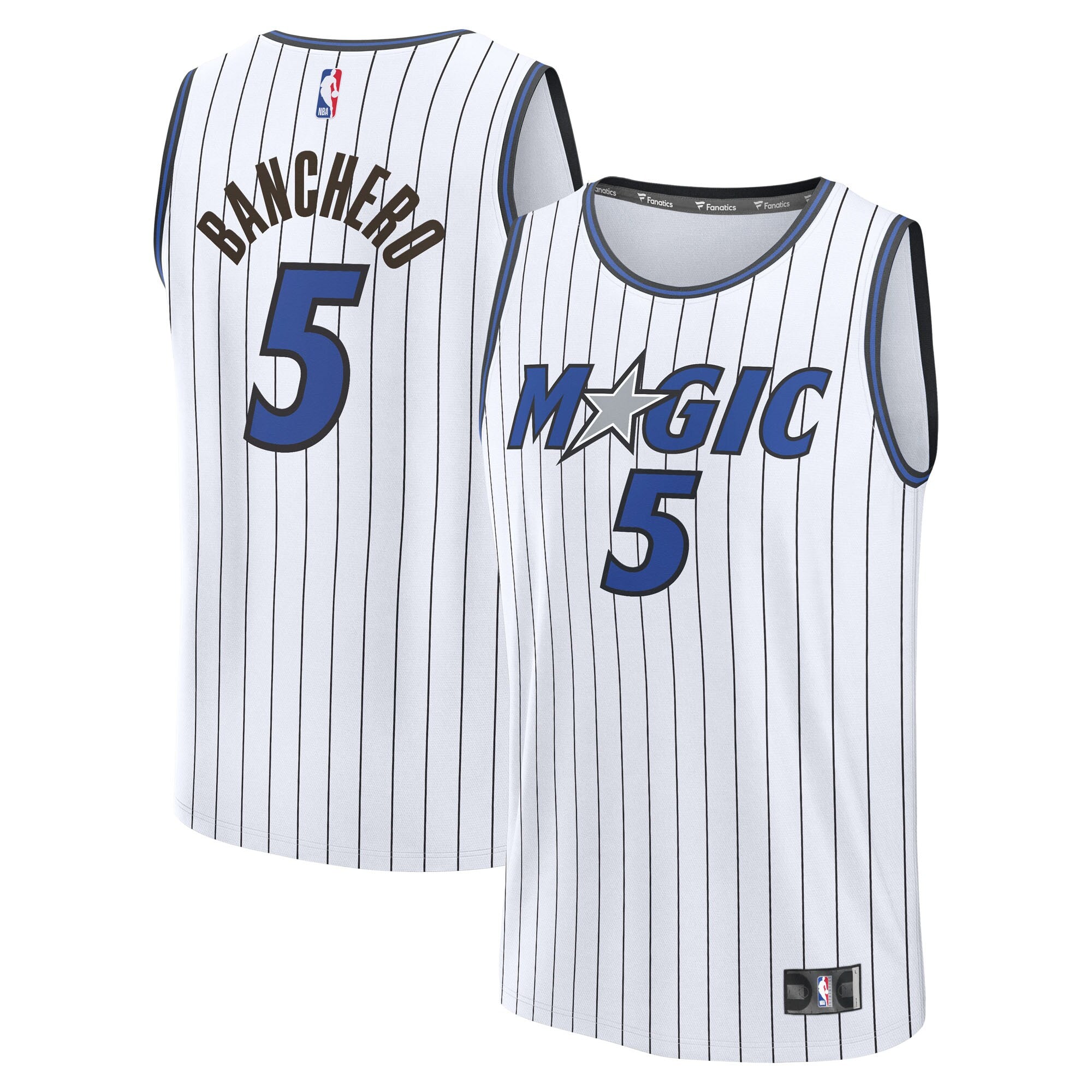 Paolo Banchero Orlando Magic Fast Break Replica Player Jersey - Association Edition - White Basketball TJS0798