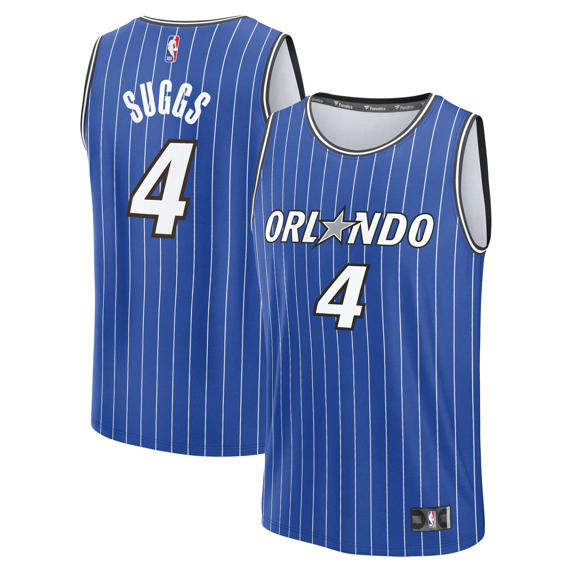Jalen Suggs Orlando Magic Fast Break Jersey - Icon Edition - Blue Basketball TJS0703