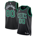 Boston Celtics Jordan Brand Unisex 2022/23 Swingman Custom Jersey - Statement Edition - Black Basketball TJS0694