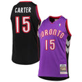 Vince Carter Toronto Raptors M & N 1999/2000 Hardwood Classics Jersey - Purple Basketball TJS0803