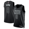 Egor D�min Brooklyn Nets Jordan Brand Unisex Swingman Jersey - Statement Edition - Black Basketball TJS0854