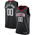 Houston Rockets Swingman Custom Jersey Black - Statement Edition Basketball TJS0742