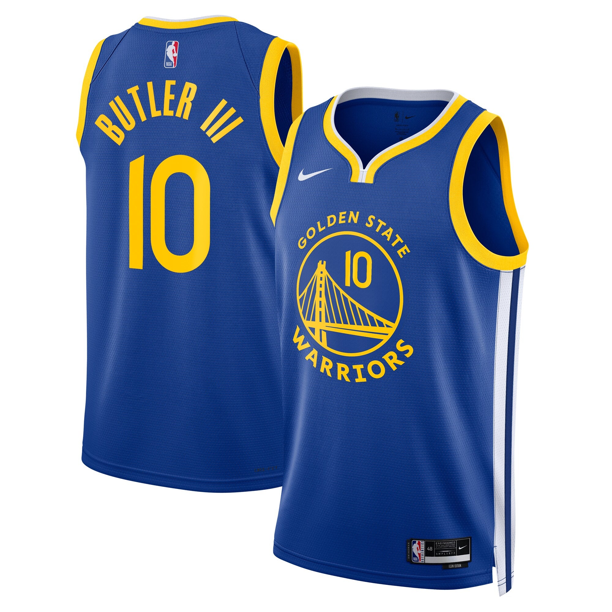 Jimmy Butler Golden State Warriors Unisex Swingman Jersey - Icon Edition - Royal Basketball TJS0679
