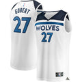 Rudy Gobert Minnesota Timberwolves Fast Break Replica Player Jersey - Association Edition - White Basketball TJS0816