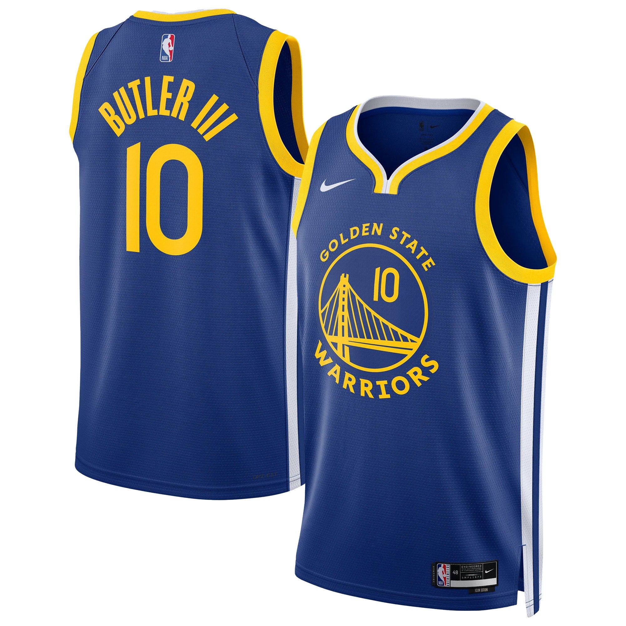 Jimmy Butler III Golden State Warriors Male Swingman Player Jersey - Icon Edition - Royal Basketball TJS0841