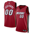 Miami Heat Jordan Brand Unisex 2022/23 Swingman Custom Jersey - Statement Edition - Red Basketball TJS0808