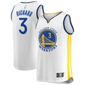 Will Richard Golden State Warriors Fast Break Replica Jersey - White - Association Edition Basketball TJS0682