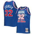 Magic Johnson Western Conference M & N Hardwood Classics 1992 All-Star Game Jersey - Royal Basketball TJS0690