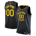 Golden State Warriors Jordan Brand Unisex 2024/25 Custom Swingman Jersey - Statement Edition - Black Basketball TJS0787