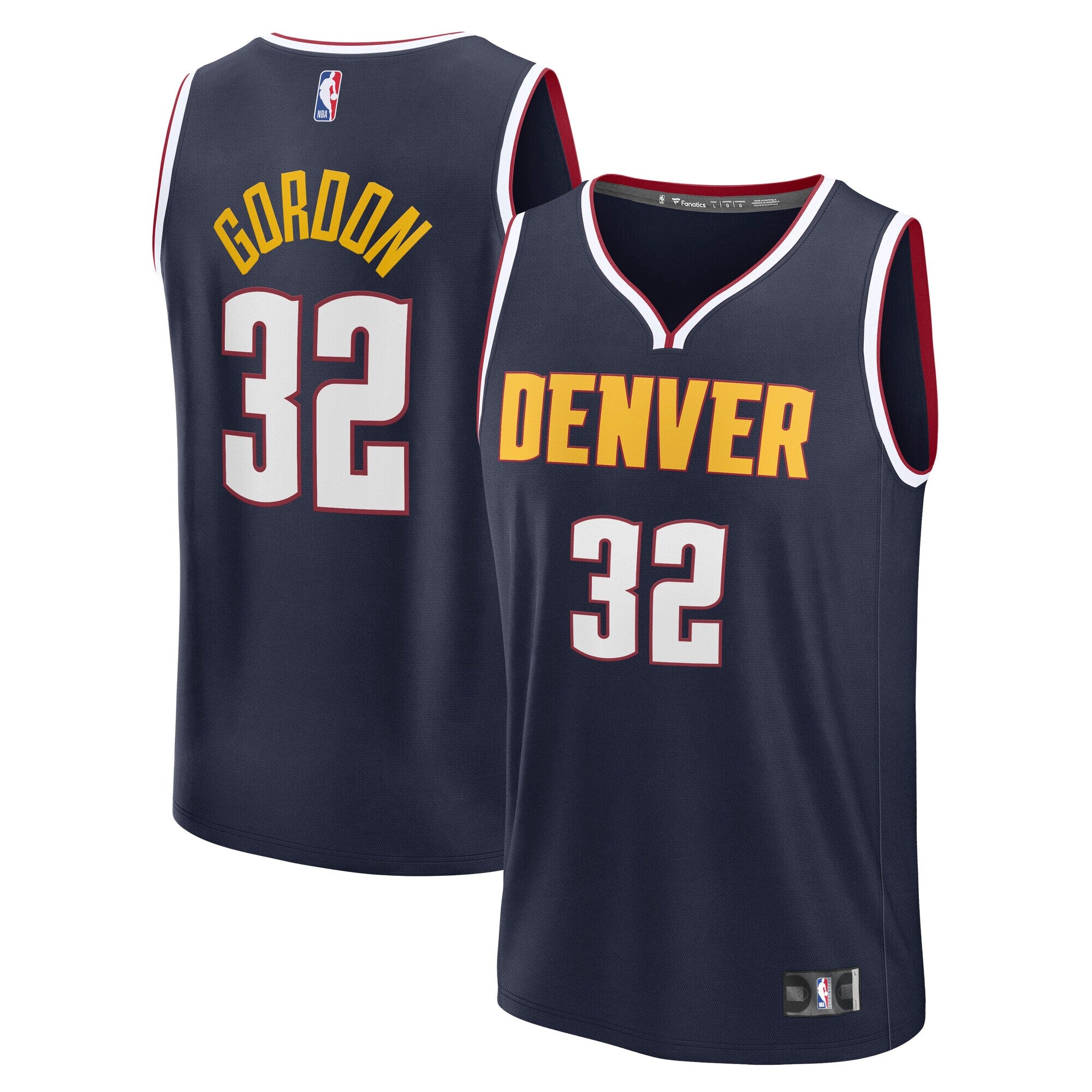 Aaron Gordon Denver Nuggets Fast Break Replica Jersey - Navy - Icon Edition Basketball TJS0820