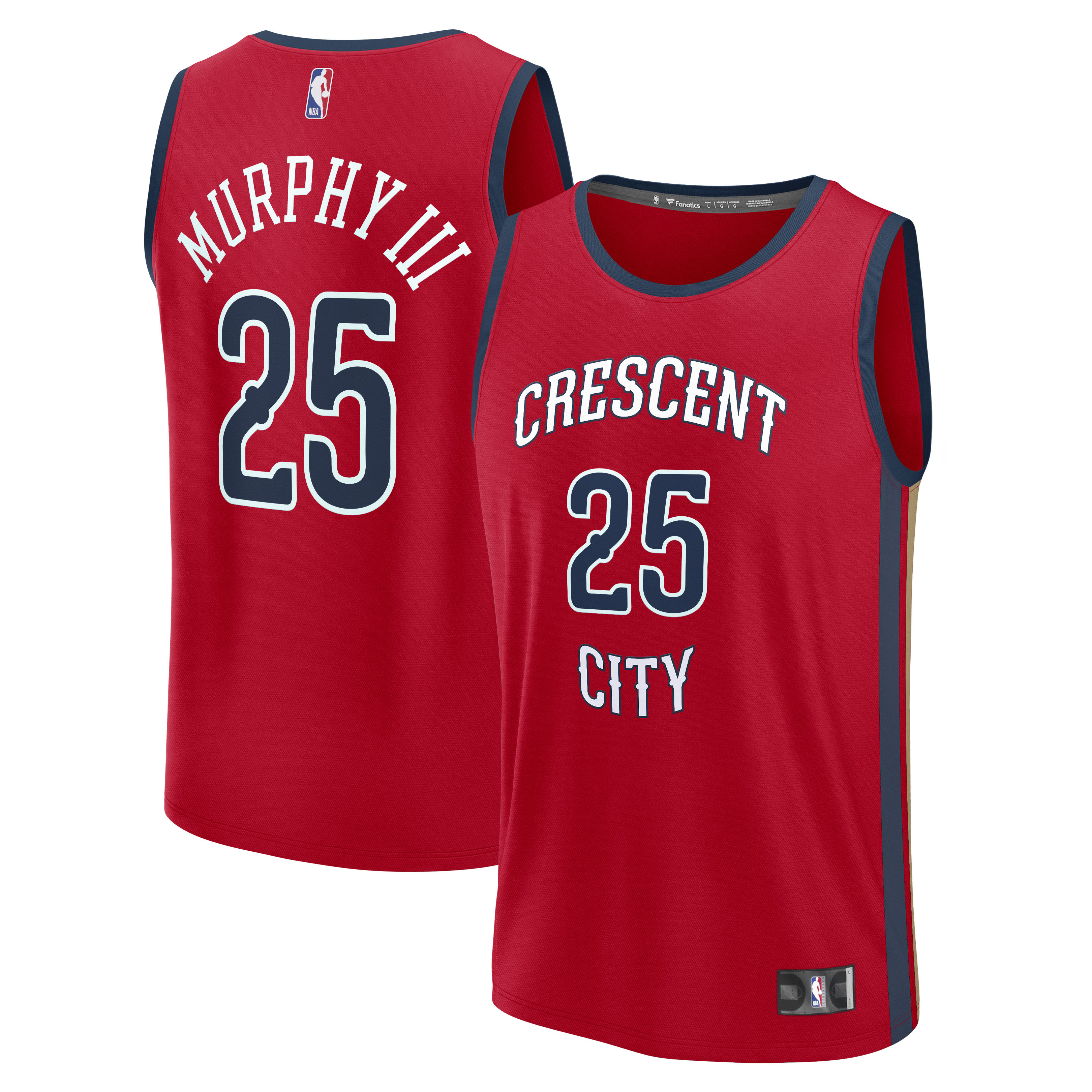 Trey Murphy III New Orleans Pelicans Fast Break Replica Player Jersey - Statement Edition - Red Basketball TJS0853