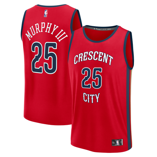 Trey Murphy III New Orleans Pelicans Fast Break Replica Player Jersey - Statement Edition - Red Basketball TJS0853
