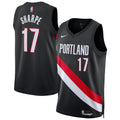 Shaedon Sharpe Portland Trail Blazers Unisex Swingman Jersey - Icon Edition - Black Basketball TJS0762