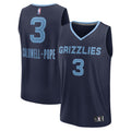 Kentavious Caldwell-Pope Memphis Grizzlies Fast Break Replica Player Jersey - Icon Edition - Navy Basketball TJS0687
