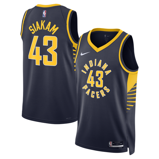Pascal Siakam Indiana Pacers Unisex Swingman Jersey - Icon Edition - Navy Basketball TJS0849