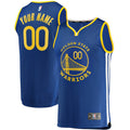 Golden State Warriors Fast Break Custom Replica Jersey Royal - Icon Edition Basketball TJS0675