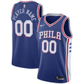 Philadelphia 76ers 2020/21 Swingman Custom Jersey - Icon Edition - Royal Basketball TJS0786
