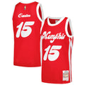 Vince Carter Memphis Grizzlies M & N 2015/16 Hardwood Classics Swingman Jersey - Red Basketball TJS0721