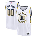 Indiana Pacers Fast Break Custom Jersey - Icon Edition - White Basketball TJS0736