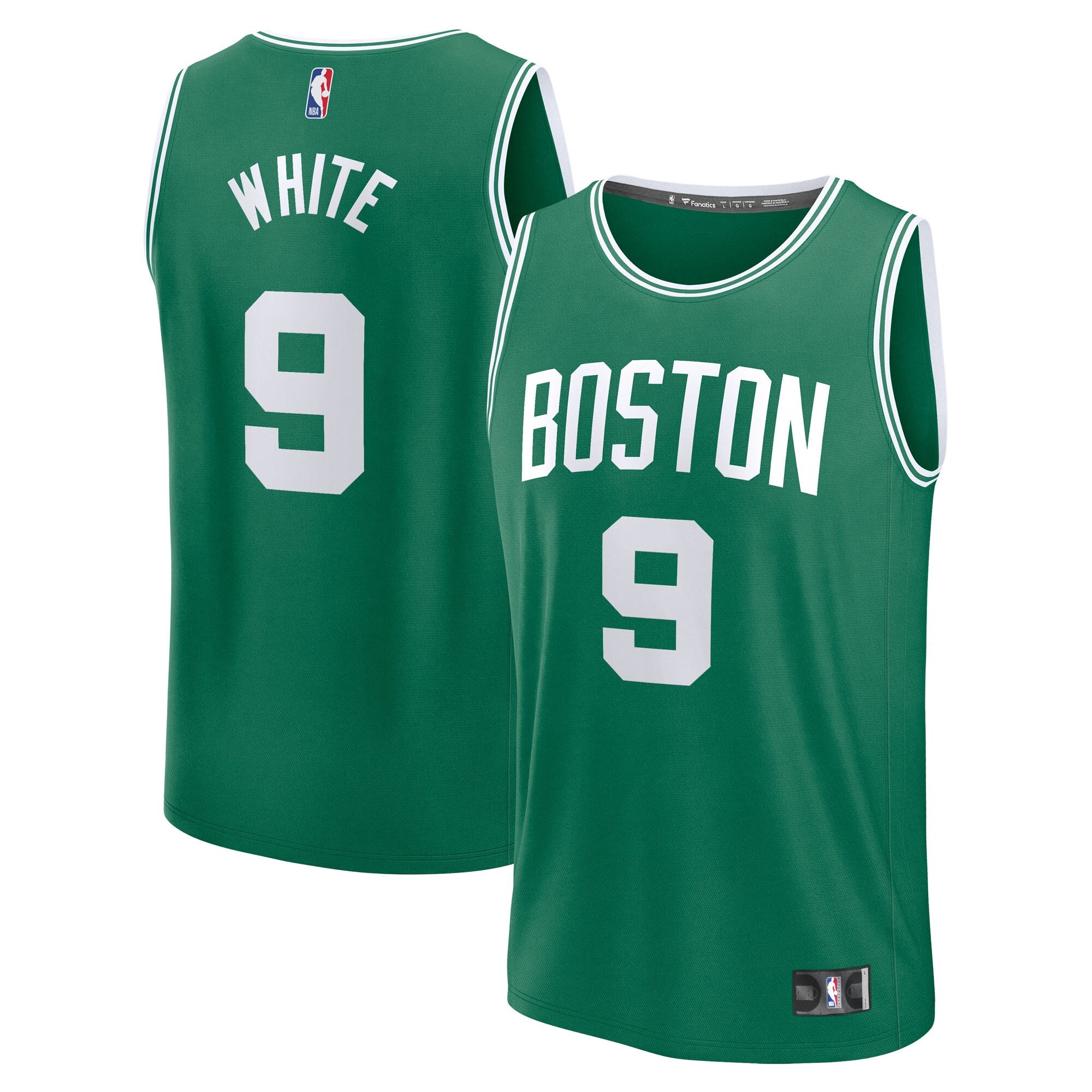 Derrick White Boston Celtics Fast Break Replica Player Jersey - Icon Edition - Kelly Green Basketball TJS0864