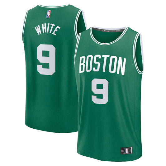 Derrick White Boston Celtics Fast Break Replica Player Jersey - Icon Edition - Kelly Green Basketball TJS0864