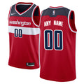 Washington Wizards Swingman Custom Jersey Red - Icon Edition Basketball TJS0844