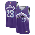 Lauri Markkanen Utah Jazz Fast Break Replica Jersey - Icon Edition - Purple Basketball TJS0805