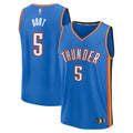 Luguentz Dort Oklahoma City Thunder Fast Break Replica Player Jersey - Icon Edition - Blue Basketball TJS0712
