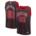 Chicago Bulls Fast Break Custom Jersey - Icon Edition - Black Basketball TJS0918