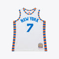 Carmelo Anthony New York Knicks M & N 2015-16 Hardwood Classics Jersey - White Basketball TJS0964
