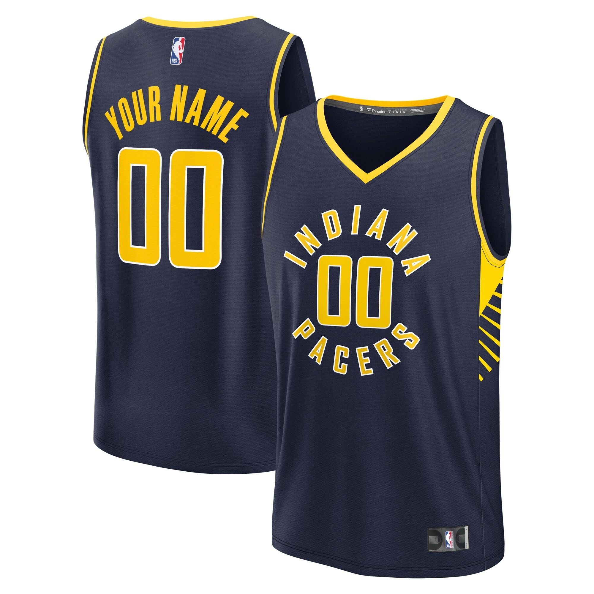 Indiana Pacers Fast Break Custom Jersey - Icon Edition - Navy Basketball TJS0910