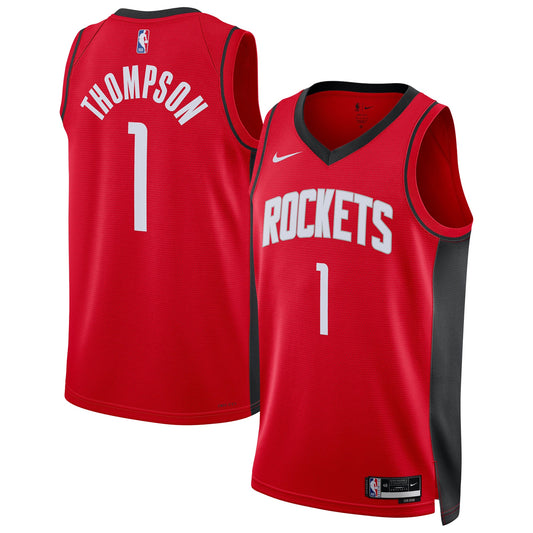 Amen Thompson Houston Rockets Unisex Swingman Player Jersey - Icon Edition - Red Basketball TJS0966