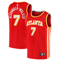 Nickeil Alexander-Walker Atlanta Hawks Fast Break Replica Jersey - Red - Icon Edition Basketball TJS0906