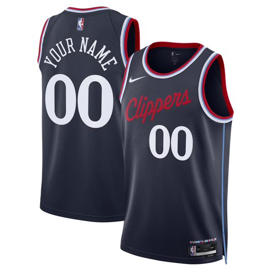 LA Clippers Unisex Swingman Custom Jersey - Icon Edition - Navy Basketball TJS0937