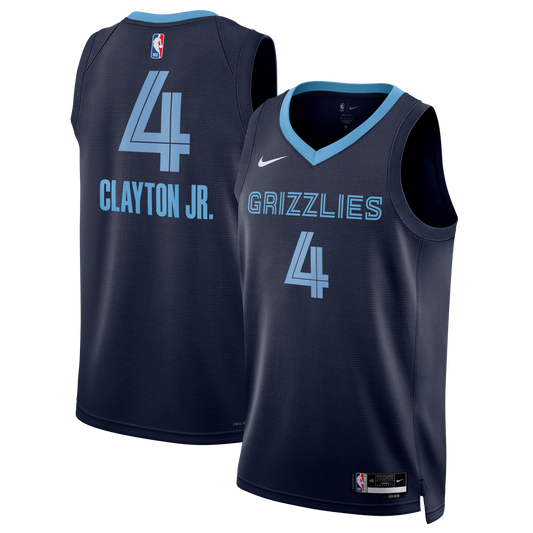 Walter Clayton Jr. Memphis Grizzlies Unisex Swingman Jersey - Icon Edition - Navy Basketball TJS1042