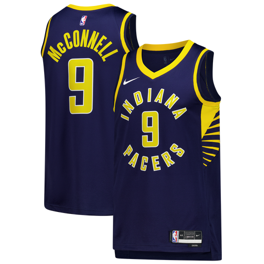 T.J. McConnell Indiana Pacers Unisex Swingman Jersey - Icon Edition - Navy Basketball TJS0920