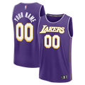 Los Angeles Lakers Fast Break Custom Jersey - Icon Edition - Purple Basketball TJS0950