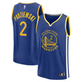 Brandin Podziemski Golden State Warriors Fast Break Replica Player Jersey - Icon Edition - Royal Basketball TJS0974