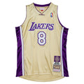Kobe Bryant Los Angeles Lakers M & N Hall of Fame Class of 2020 #8 Jersey - Gold Basketball TJS1047